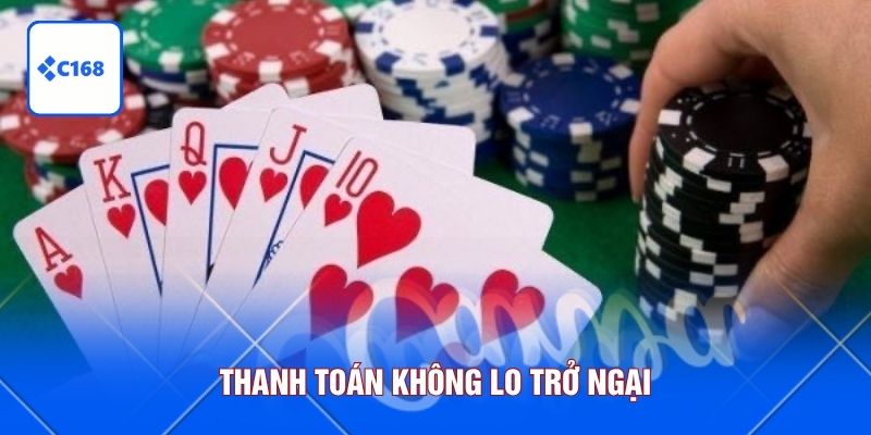 Thanh toán không lo trở ngại